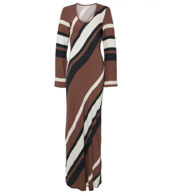 Photo: Faithfull Da Costa striped maxi dress