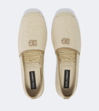 Dolce&Gabbana Emboroidered canvas espadrilles