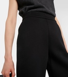 'S Max Mara High-rise jersey wide-leg pants