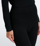 Nour Hammour Whit cashmere and wool tights
