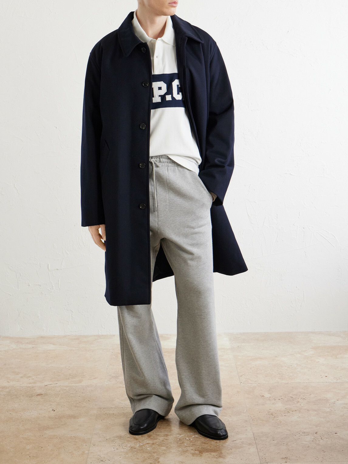 A.P.C. - Alexis Logo-Embroidered Cotton-Jersey Polo Shirt - White