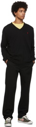 Polo Ralph Lauren Black Classic V-Neck Sweater