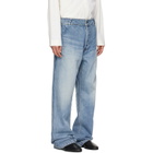 Fear of God Blue Denim Utility Jeans
