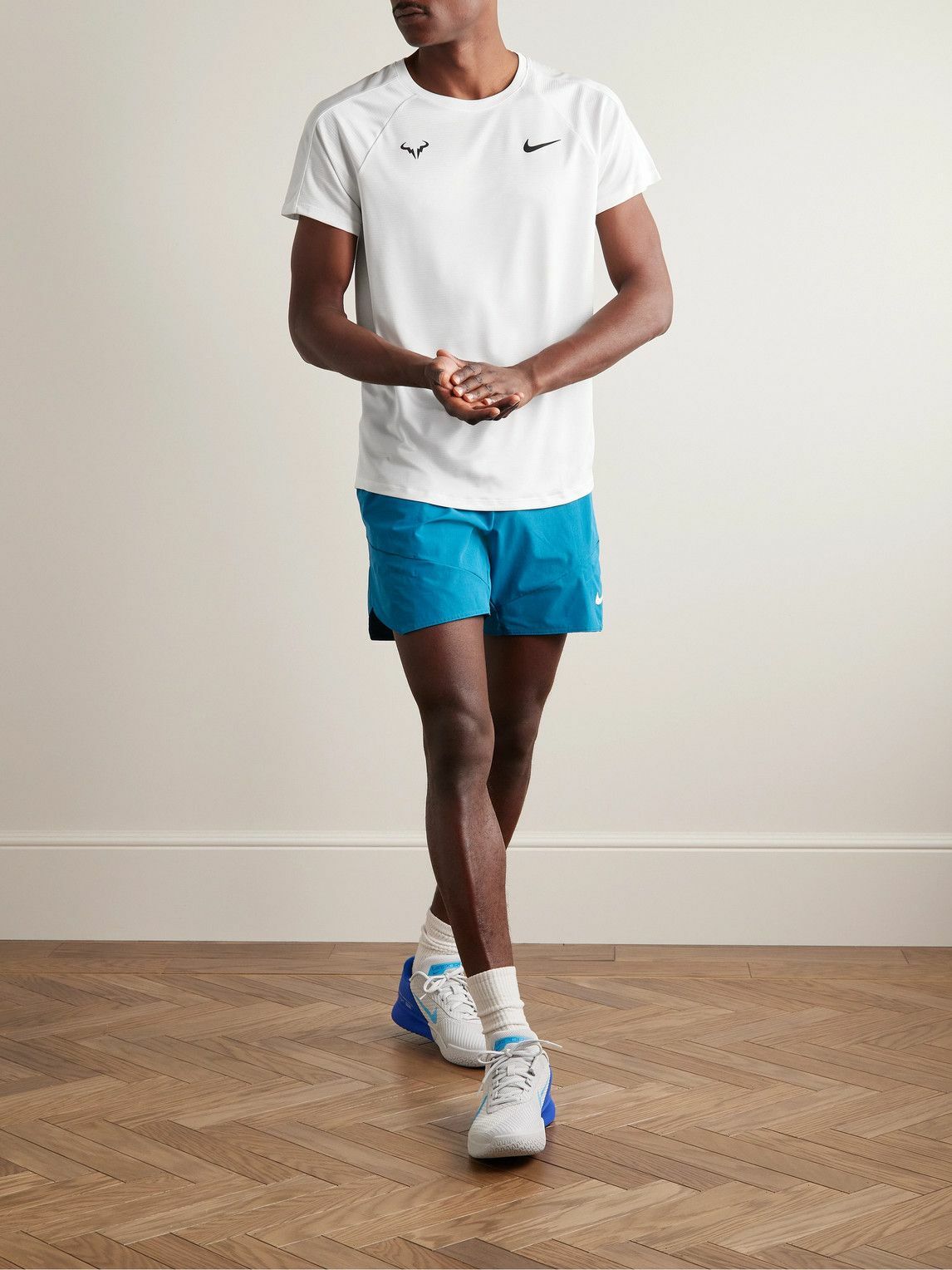 Nike Tennis - NikeCourt Rafa Slim-Fit Dri-FIT ADV T-Shirt - White