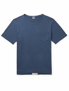 Massimo Alba - Panarea Cotton-Jersey T-Shirt - Blue