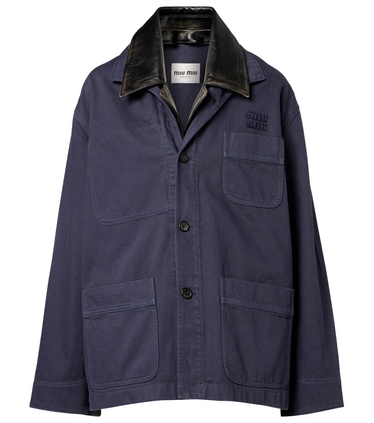Miu Miu Logo wool jacket Miu Miu