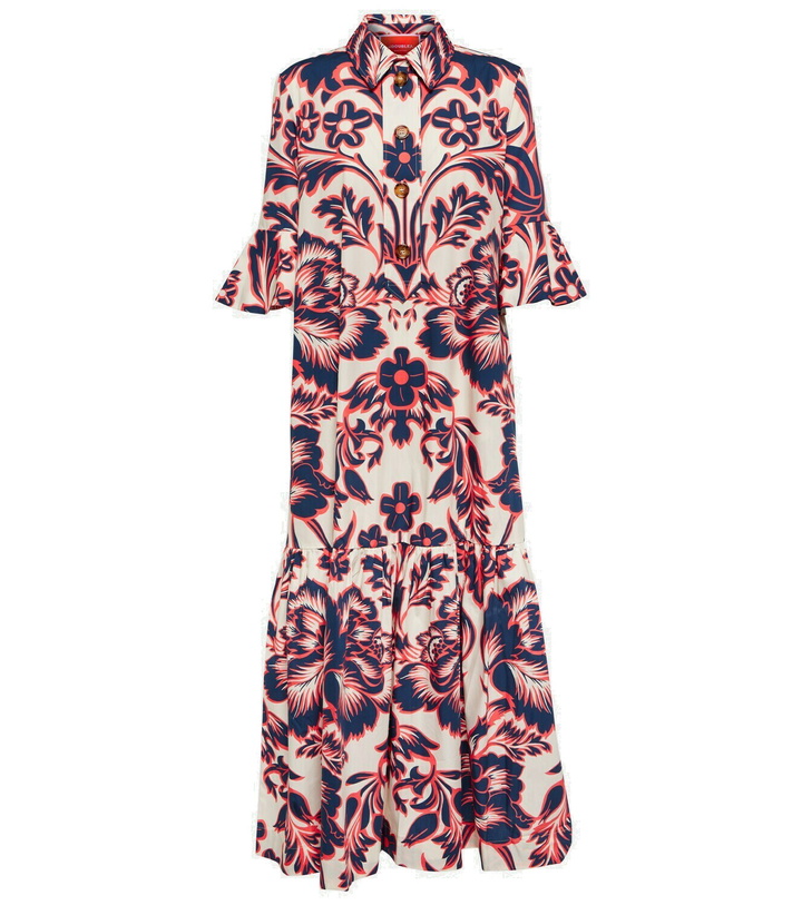 Photo: La DoubleJ Artemis printed cotton maxi dress