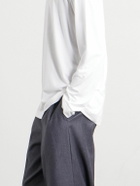 CDLP - Lyocell and Pima Cotton-Blend Jersey T-Shirt - White