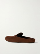 VINNY's - Donnie Suede Loafers - Brown