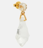 Zimmermann Crystal Chandelier gold-plated earrings