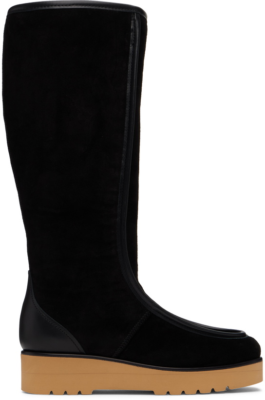 Photo: Gabriela Hearst Black Shearling Tayna Boots