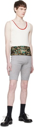 Dries Van Noten Green Sequin Belt