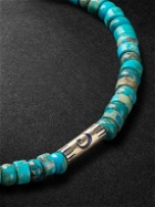 Luis Morais - Gold, Turquoise and Enamel Beaded Bracelet