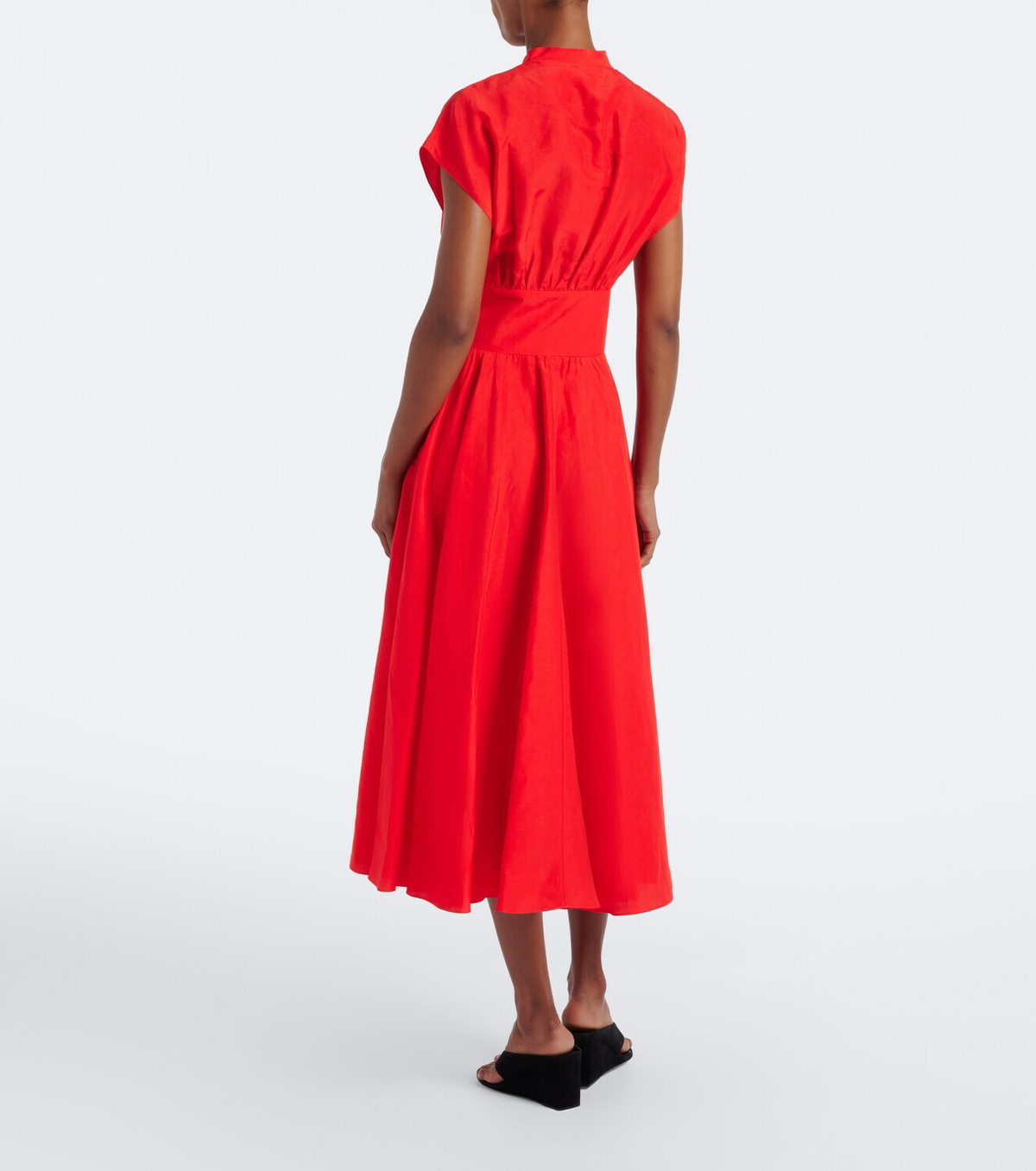 Alaïa Belted midi dress