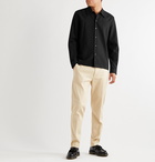 Séfr - Ripley Wool-Seersucker Shirt - Black