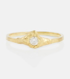 Elhanati - Iman 18kt gold ring with diamond