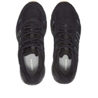 Salomon Men's X-Mission 4 Suede Sneakers in Black/Ebony
