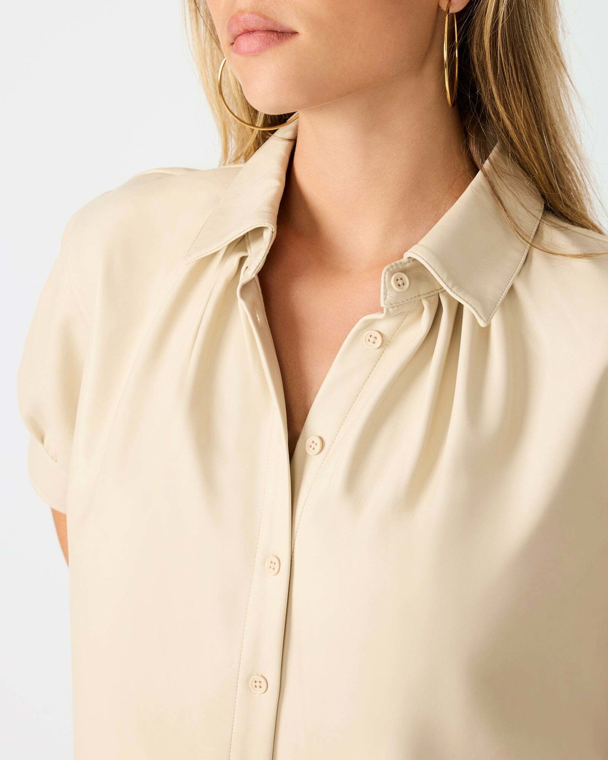 Steve Madden Anders Top in Bone