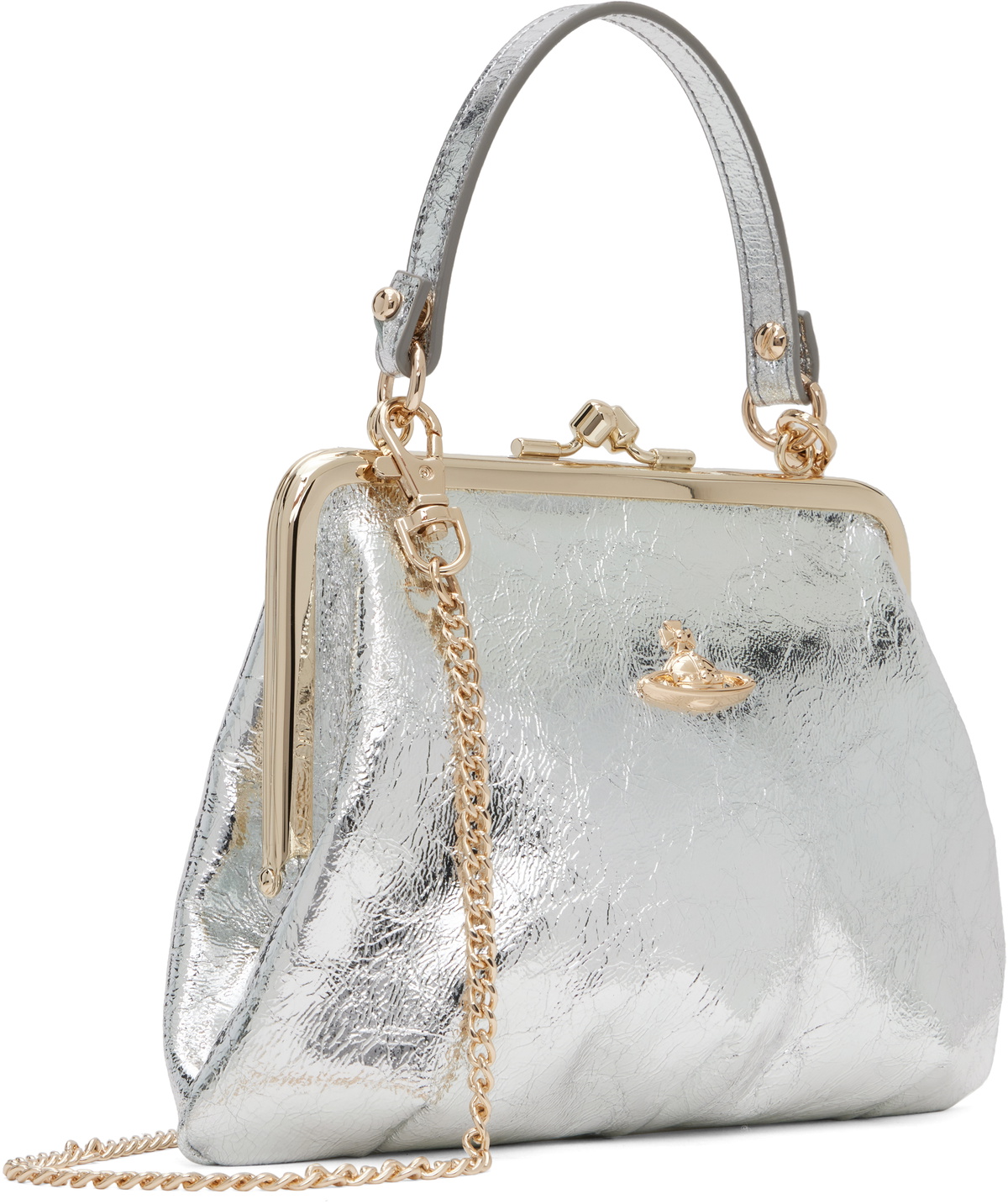 Vivienne Westwood Silver Granny Frame Bag Vivienne Westwood