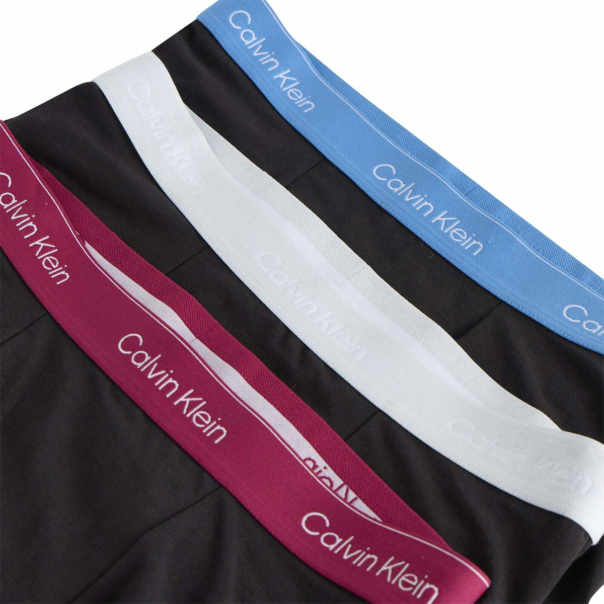 Calvin Klein Men's Icon Relaxed Dart Trunk - 3 Pack in Black