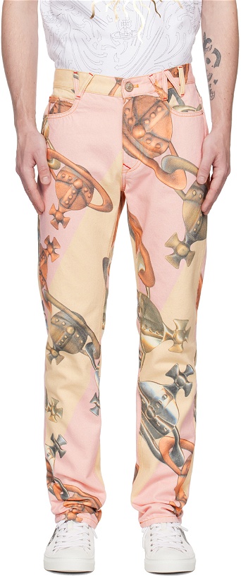 Photo: Vivienne Westwood Pink Tapered Jeans