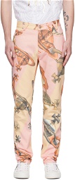 Vivienne Westwood Pink Tapered Jeans