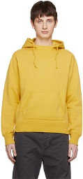 RRL Yellow Garment-Dyed Hoodie