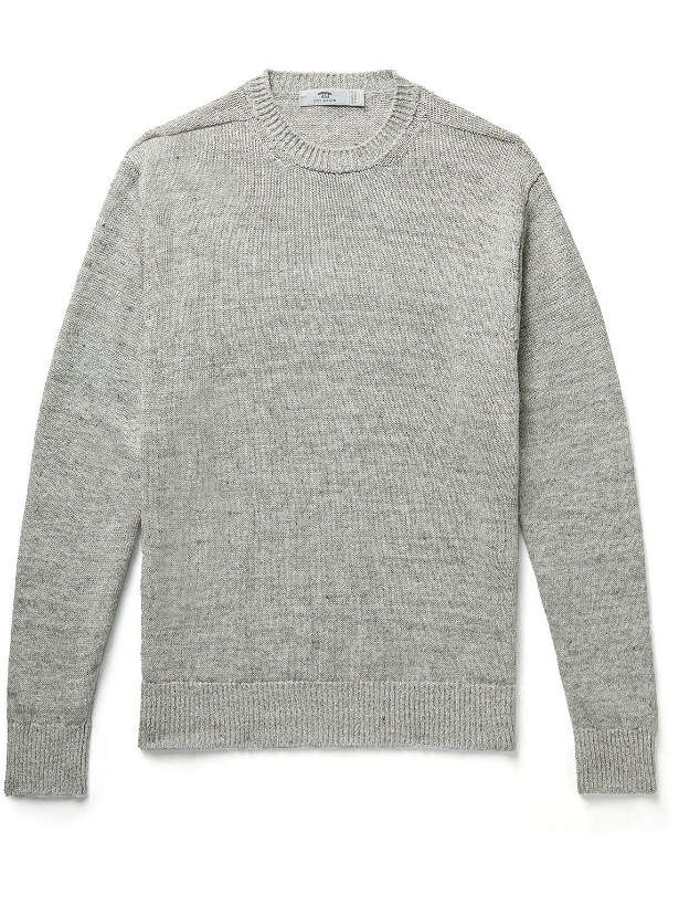 Photo: Inis Meáin - Donegal Linen Sweater - Gray