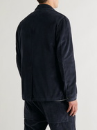 Barena - Refada Cotton-Corduroy Overshirt - Blue