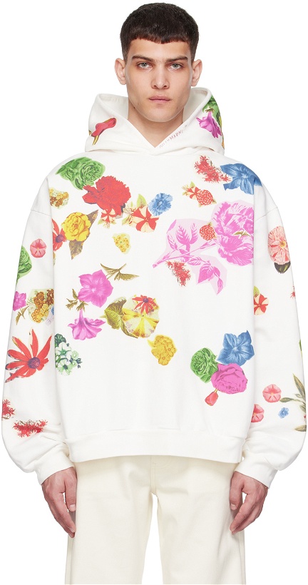 Photo: Marni Off-White Floral Hoodie