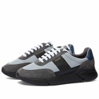 Axel Arigato Men's Genesis Vintage Runner Sneakers in Black/Grey/Blue