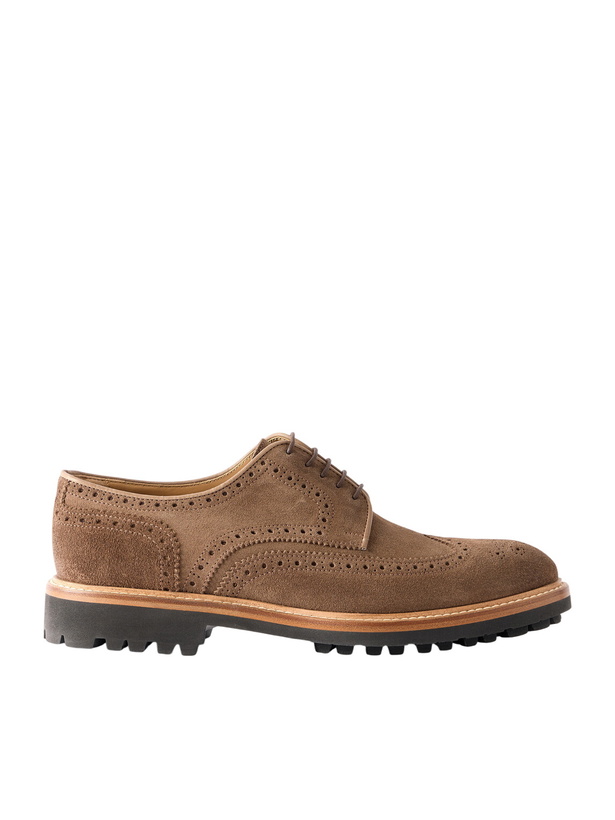 Photo: Mr P. - Suede Brogues - Neutrals
