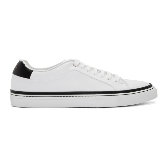 Photo: Paul Smith White and Black Basso Sneakers