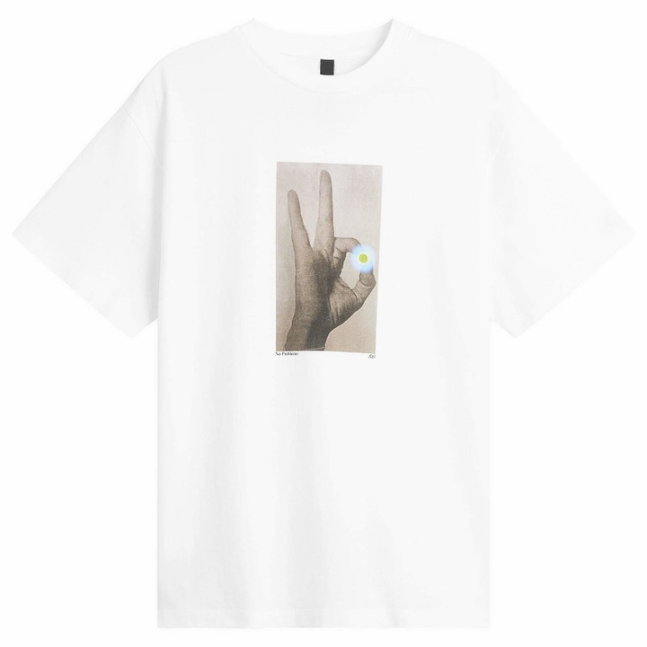 Photo: No Problemo Men's Pill T-Shirt in White
