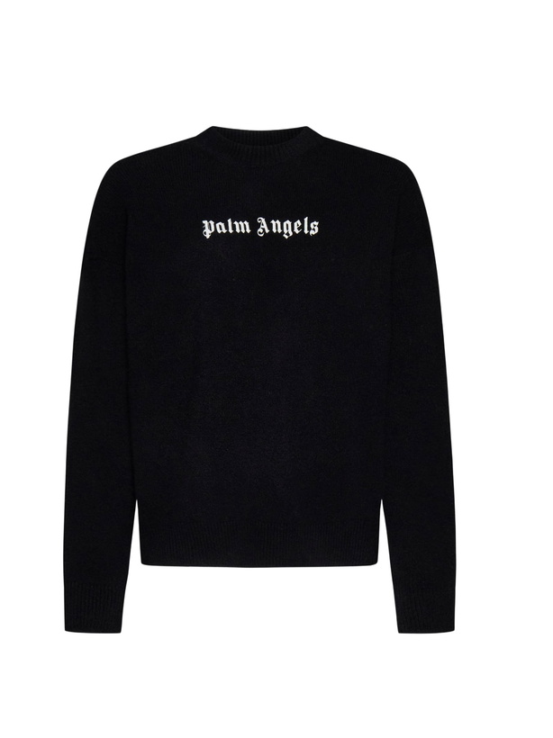 Photo: Palm Angels Logo Crewneck Sweater