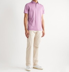 Peter Millar - Ace Cotton-Blend Piqué Polo Shirt - Pink