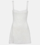 Clio Peppiatt Bridal Venus embellished minidress