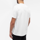 Alexander McQueen Men's Varsity Skull Print T-Shirt in White/Black