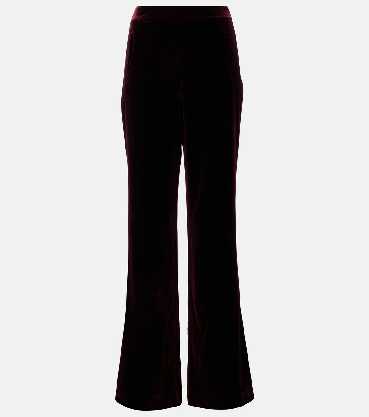 Roland Mouret Velvet wide-leg pants