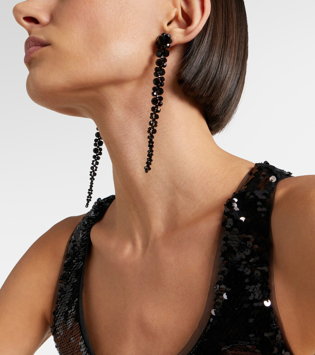 Simone Rocha Drip embellished drop earrings
