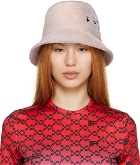 Off-White Taupe Ow Logo Beach Hat