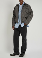 Daily Paper Bantoe Padded Cotton Bomber Jacket Grey
