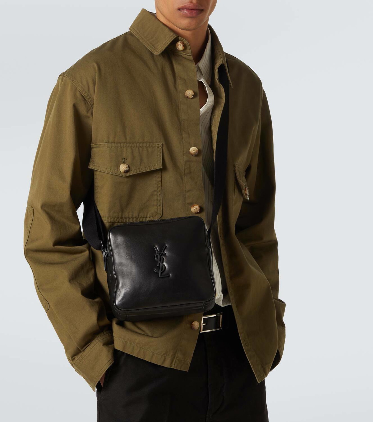 Saint Laurent Niki leather camera bag