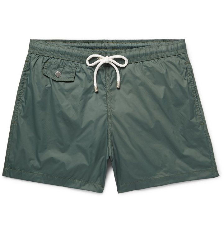 Photo: Hartford - Boxer Mid-Length Swim Shorts - Men - Army green
