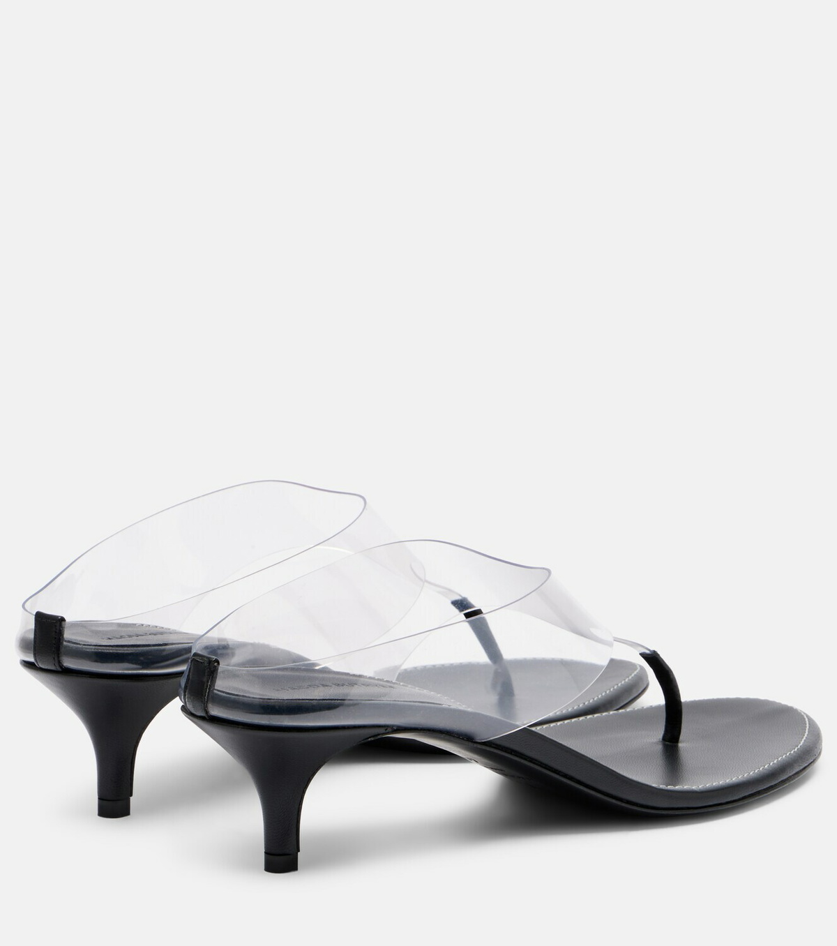 Magda Butrym Leather and PVC thong sandals