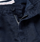 Orlebar Brown - Harton Linen Drawstring Shorts - Men - Storm blue