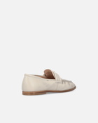 Pinko Nappa Leather Moccasins With Logo Yoghurt