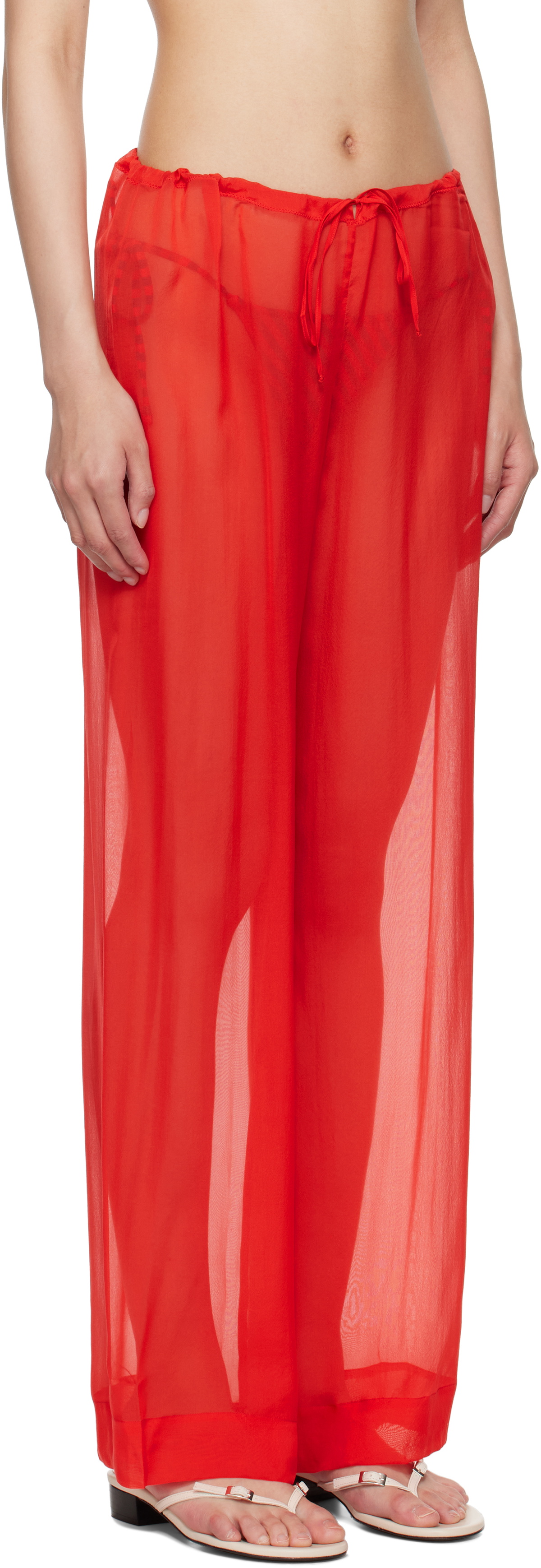 Paloma Wool Red Nag-nag Lounge Pants