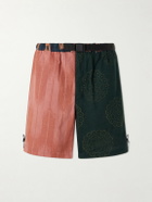 Kardo - Kami Wide-Leg Belted Cotton Shorts - Multi