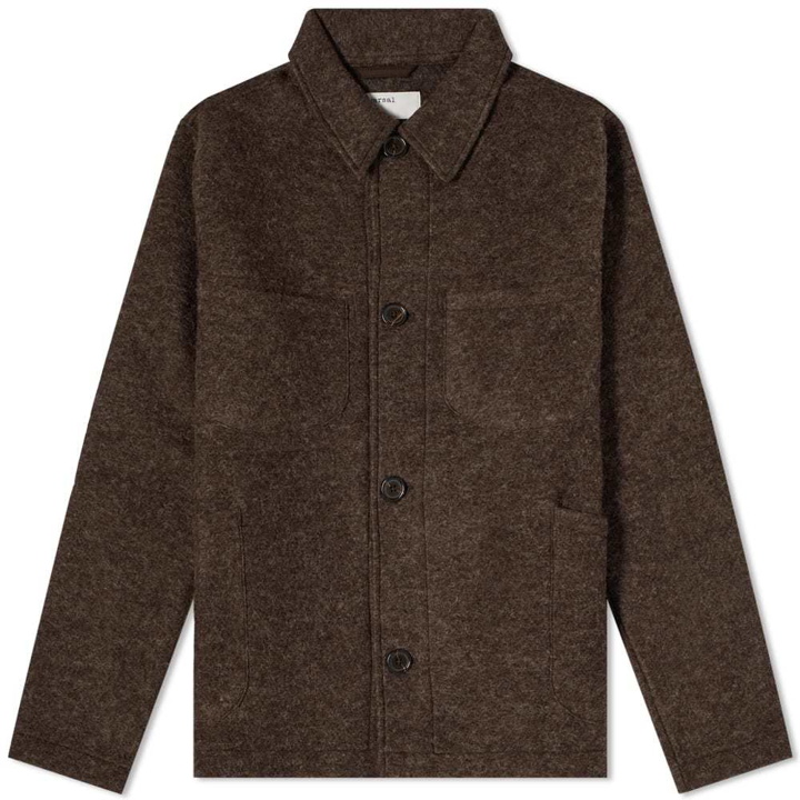 Photo: Universal Works Wool Fleece Lumber Jacket